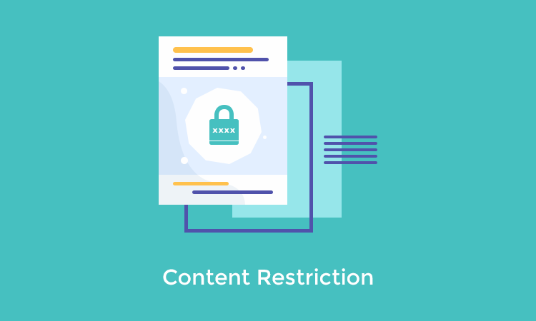 User Registration Content Restriction