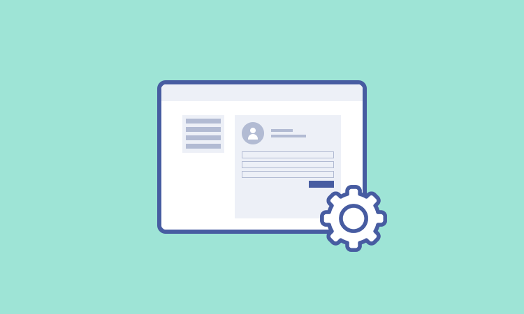 User Registration  Customize My Account