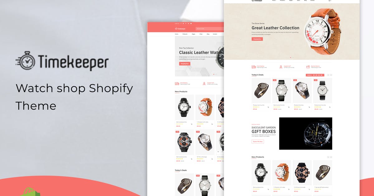 Timekeeper – Watch Store Shopify Theme