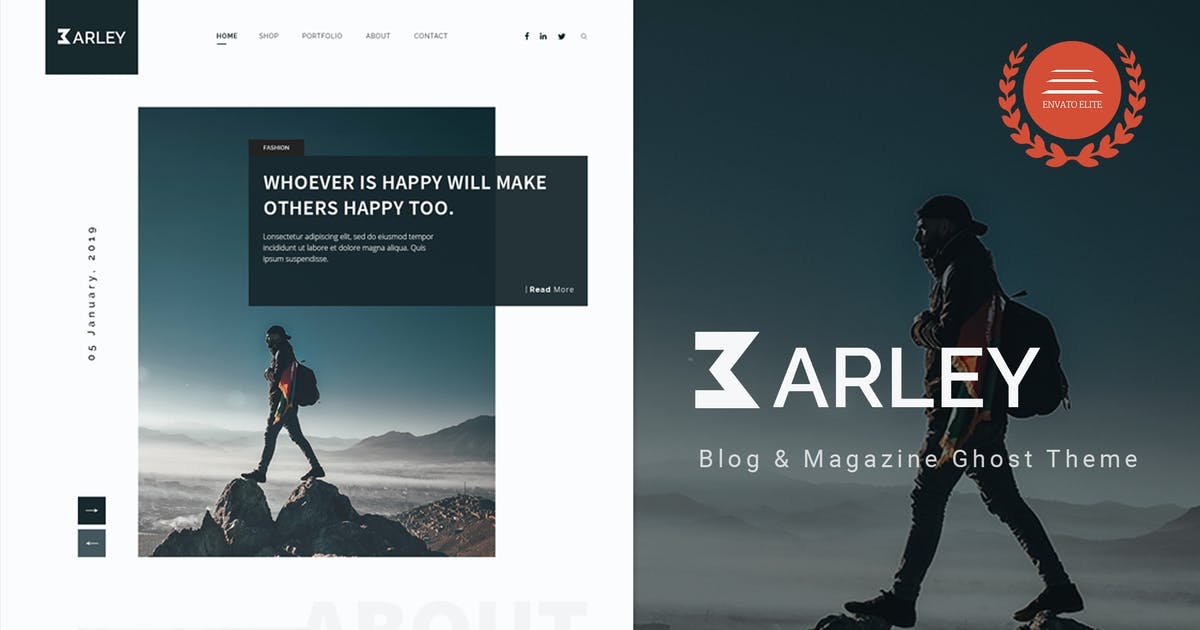 Barley – Blog and Magazine Ghost Theme
