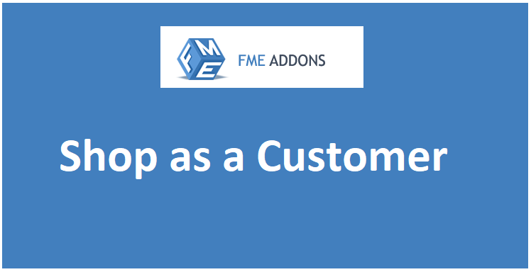 WooCommerce Shop as a Customer
