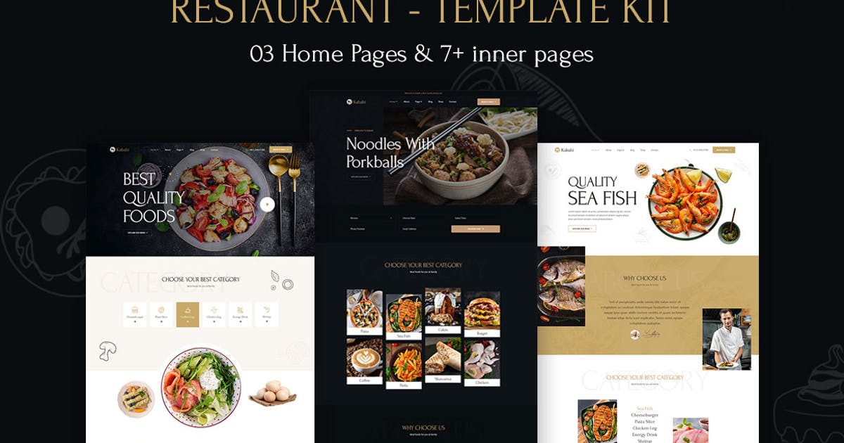 Kababi – Restaurant Elementor Template Kit