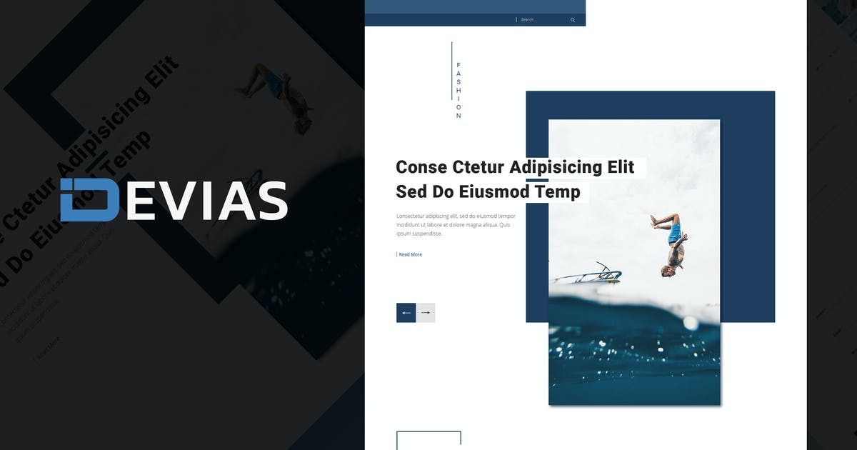 Devias – Blog and Magazine Joomla Theme