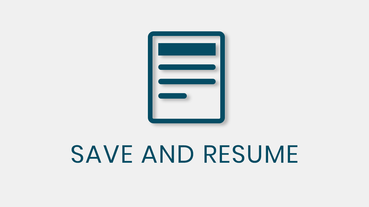 QSM / Quiz And Survey Master  Save and Resume