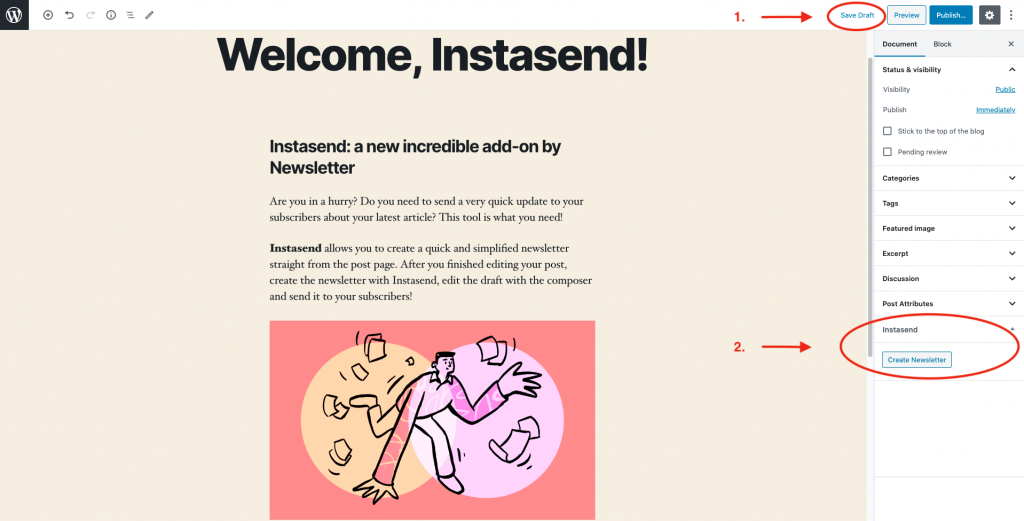 Newsletter  Instasend