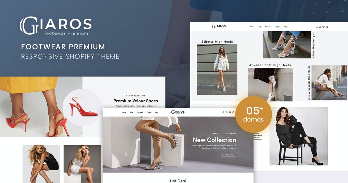 Giaros – Footwear Premium Responsive Shopify Theme