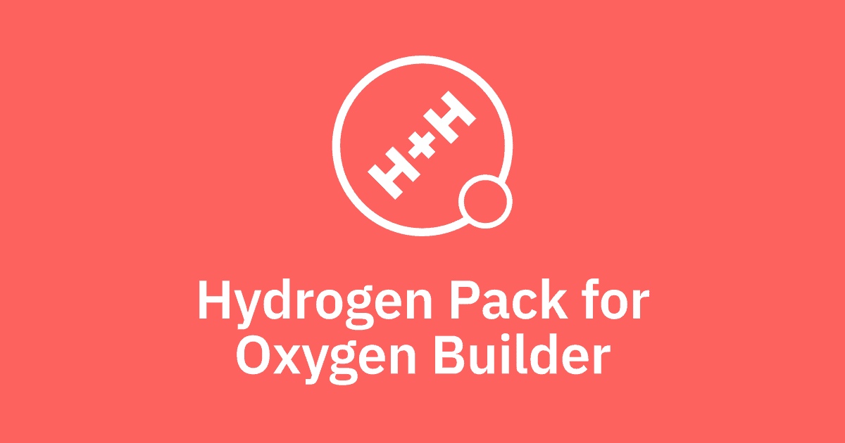 Hydrogen Pack for Oxygen Builder