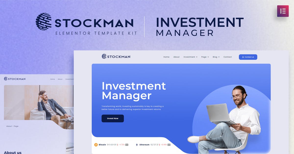 Stockmen – Investment Manager Template Kit