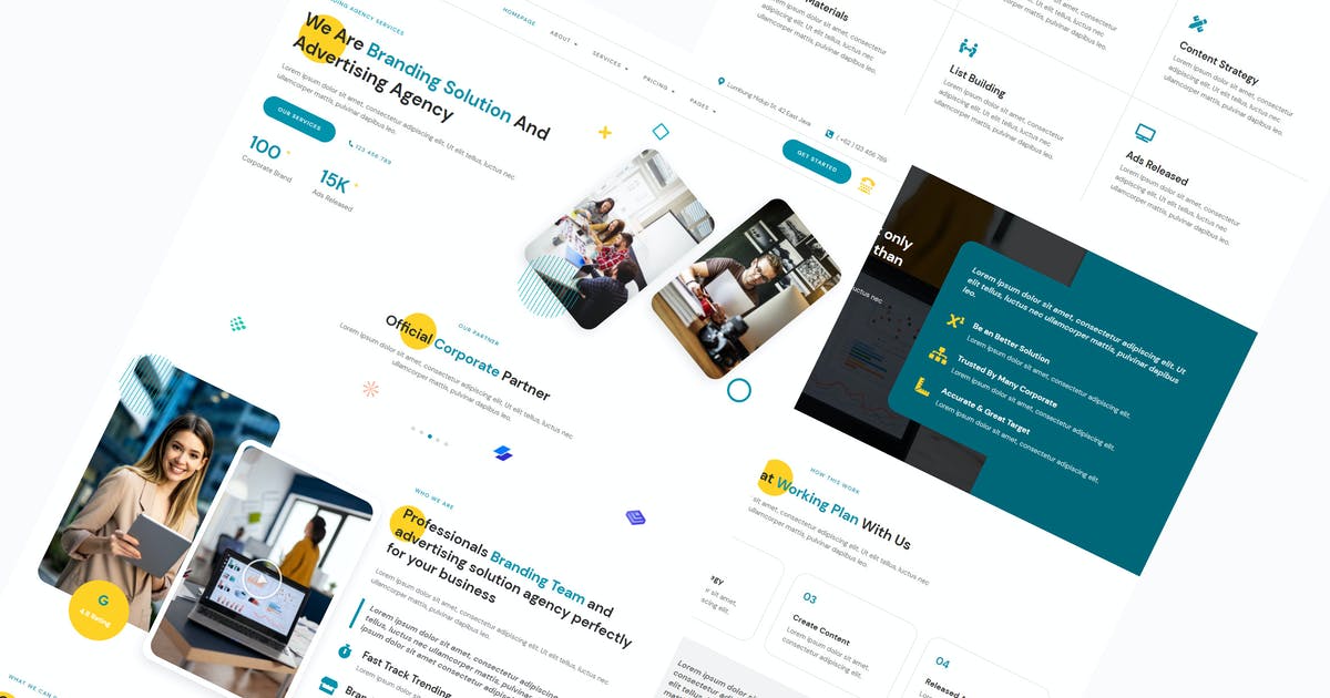 Merk – Branding Solution & Advertising Agency Elementor Template Kit