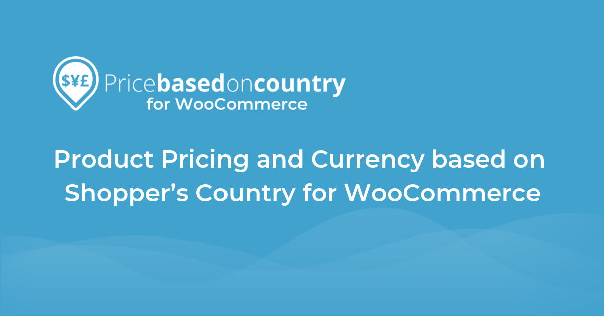 WooCommerce Price Based on Country Pro Add-on