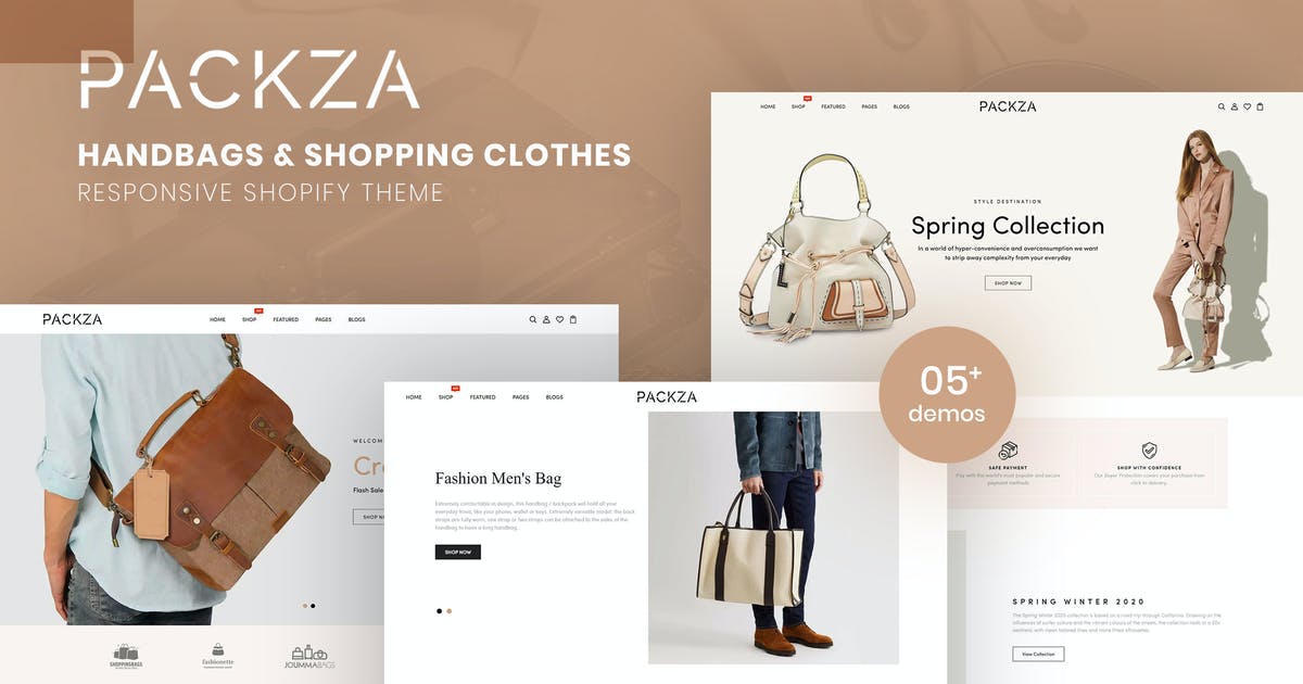 Packza – Handbags & Shopping Clothes Shopify