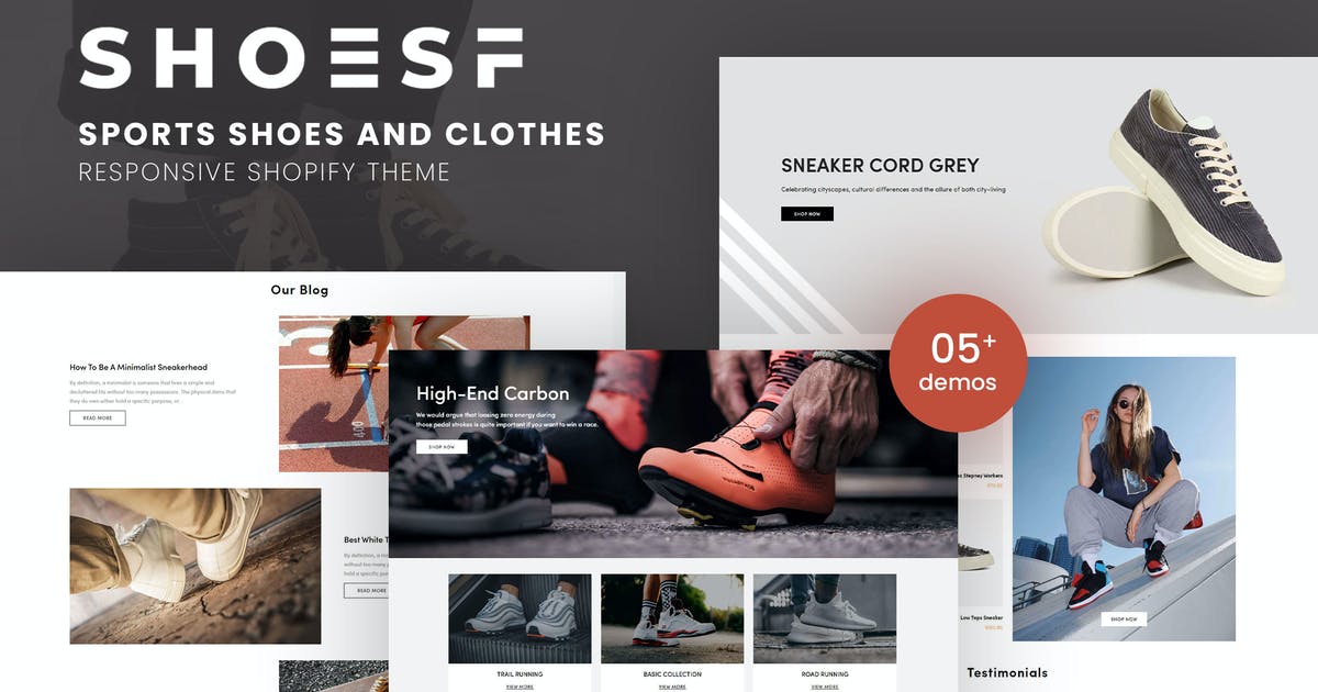 Shoesf – Running Sports Shoes Shopify Theme