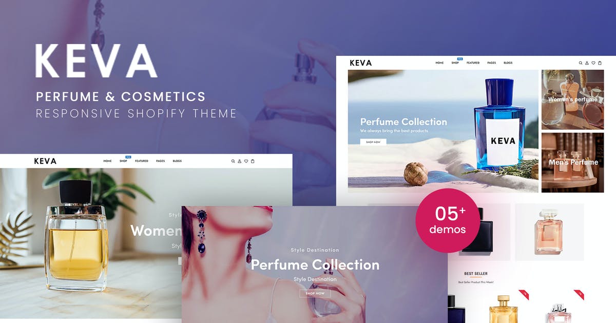 Keva – Perfume And Cosmetics Shopify Theme