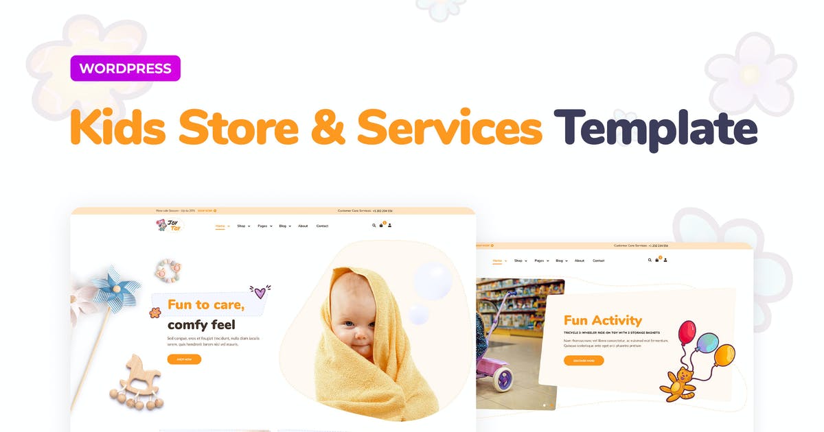 JoyToy – Kids Store Elementor Template Kit