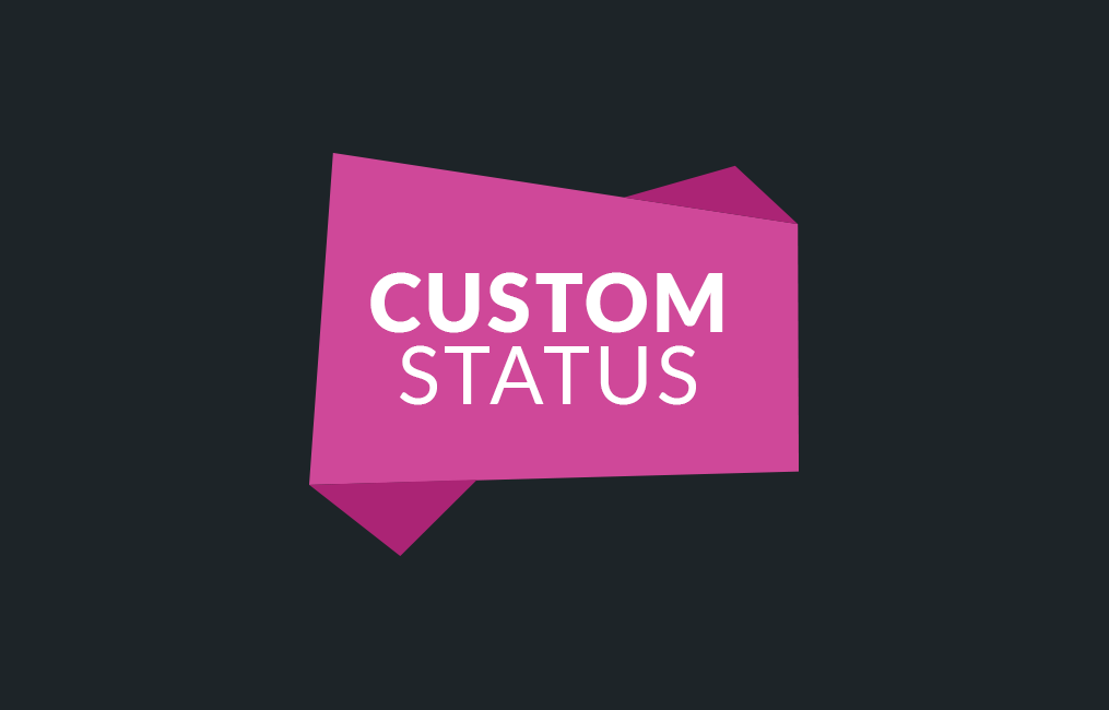Awesome Support  Custom Status