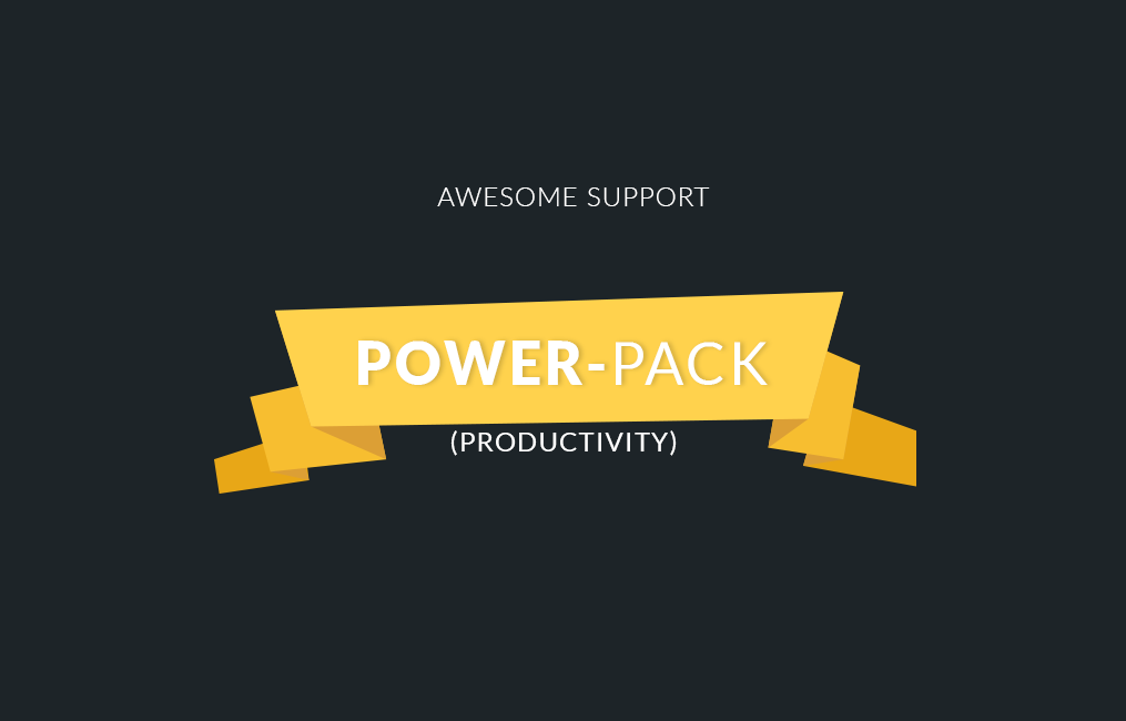 Awesome Support  Power-Pack (Productivity)