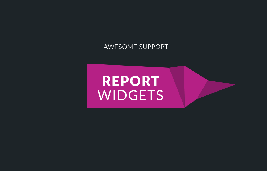 Awesome Support  Report Widgets