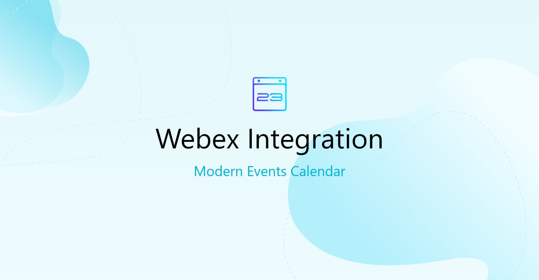 Modern Events Calendar  Webex Integration