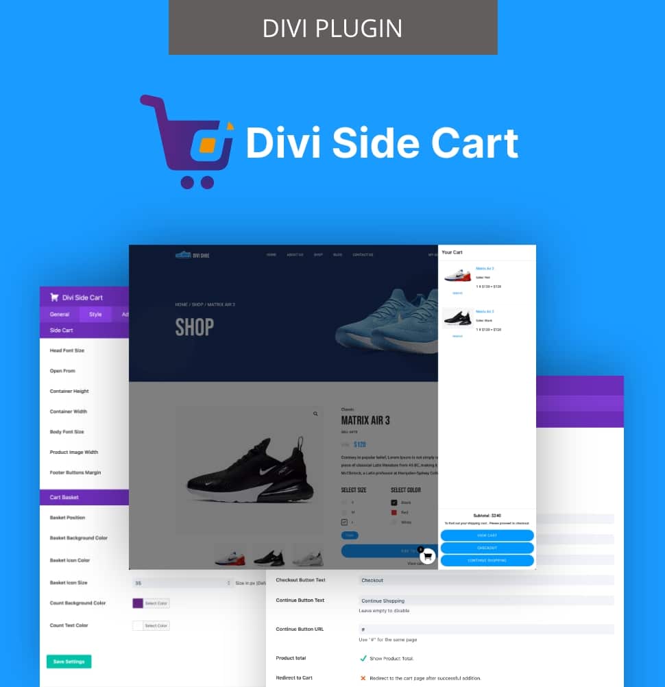 DiviLife  Divi Side Cart