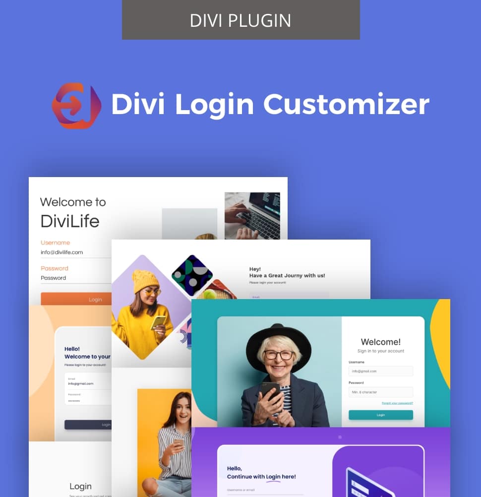 DiviLife  Divi Login Customizer
