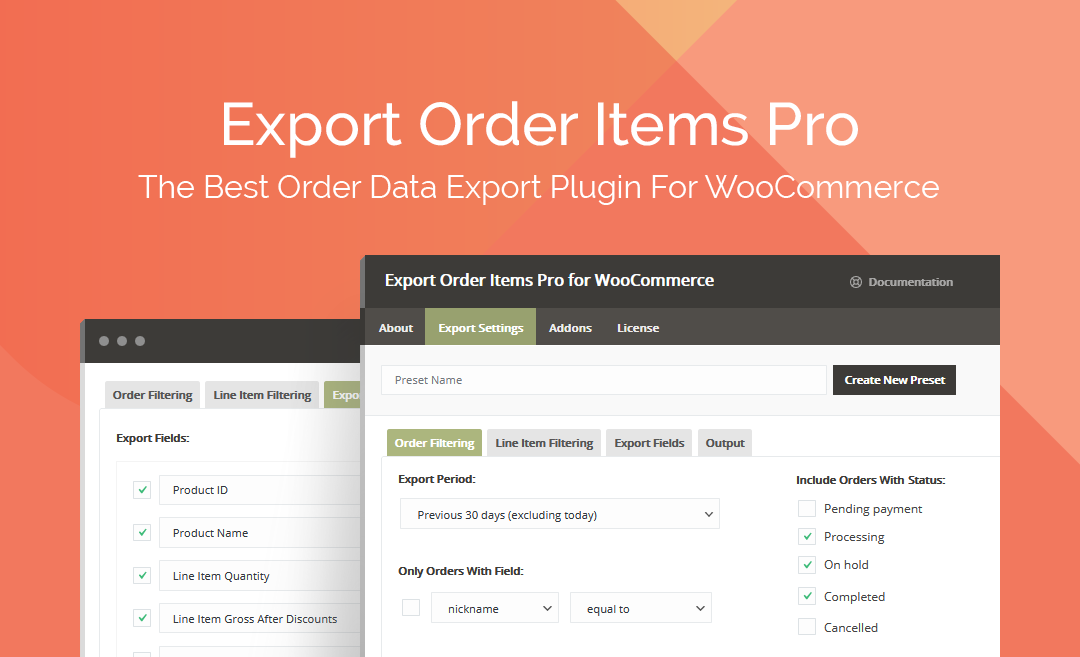 WP Zone | Export Order Items Pro for WooCommerce
