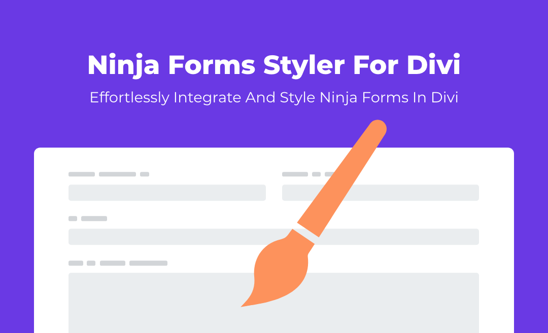 WP Zone | Ninja Forms Styler For Divi