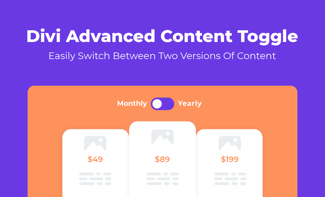 WP Zone | Divi Advanced Content Toggle Module
