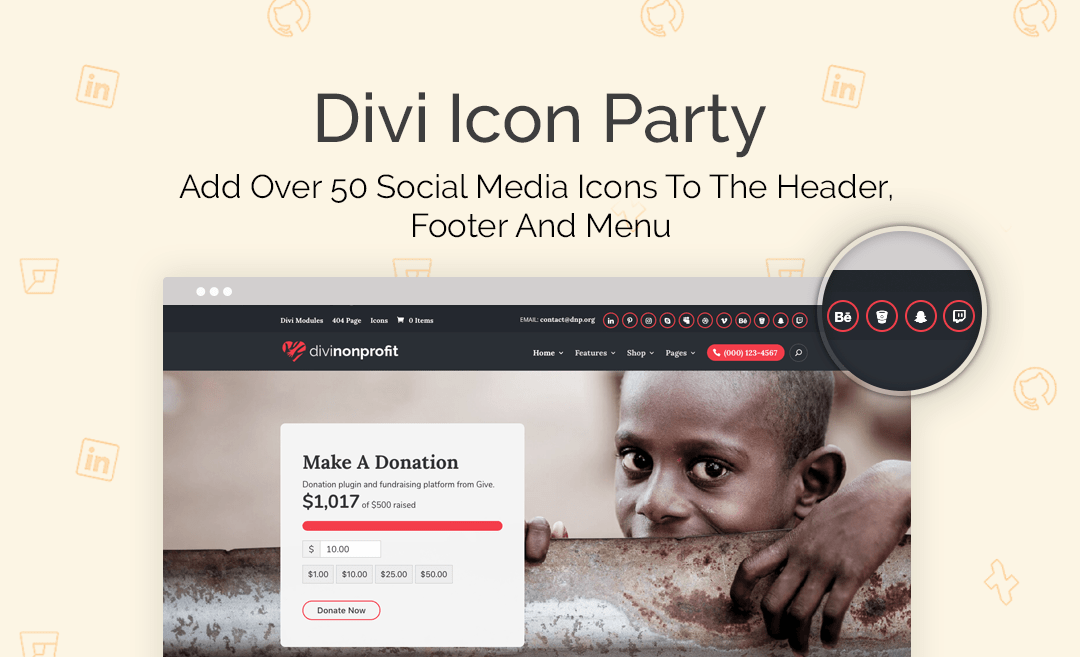 WP Zone | Divi Icon Party