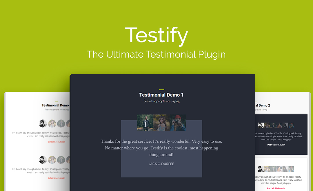 WP Zone | Testify + Demos