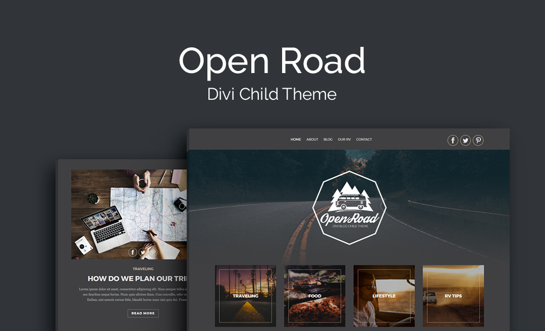 WP Zone  Open Road Child Theme