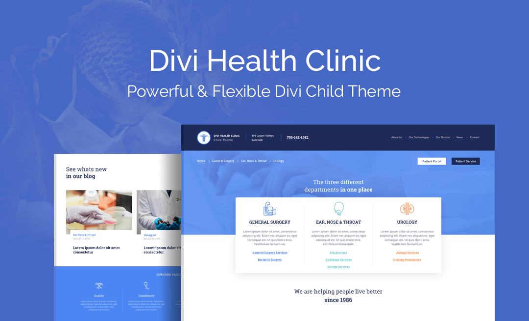 WP Zone  Divi Health Clinic