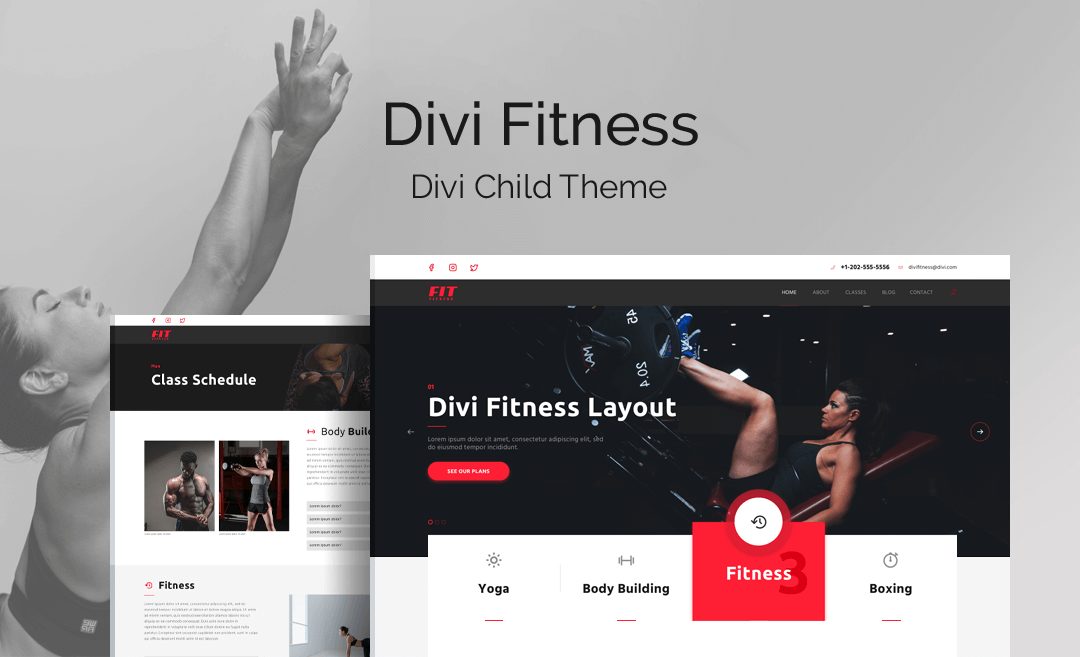WP Zone  Divi Fitness