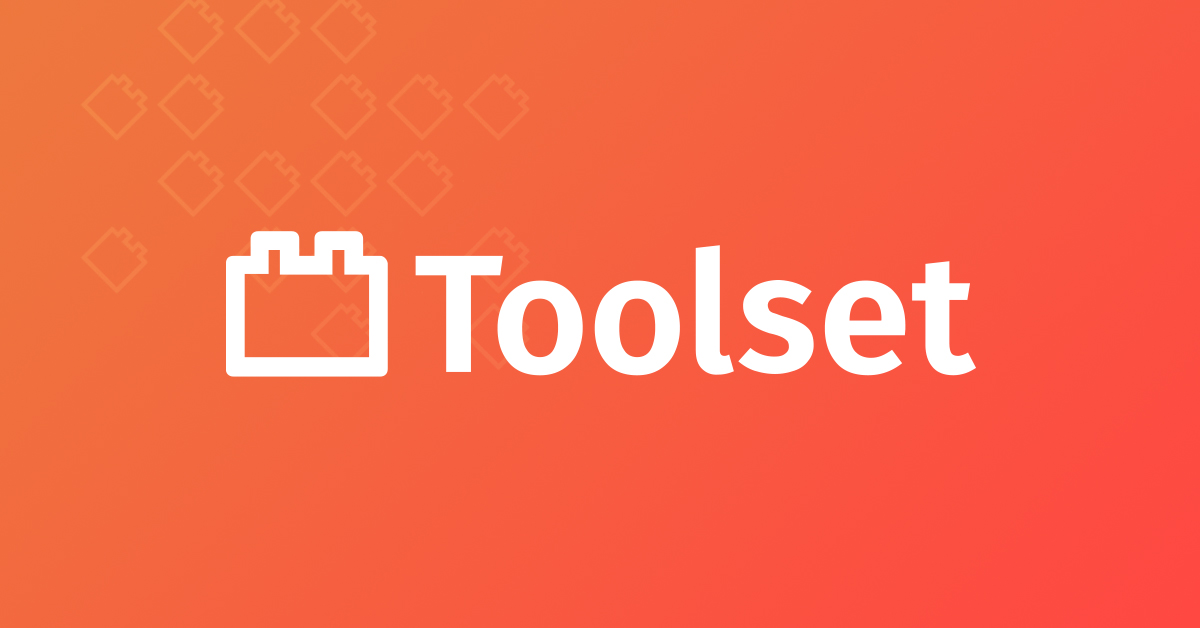 Toolset – Types