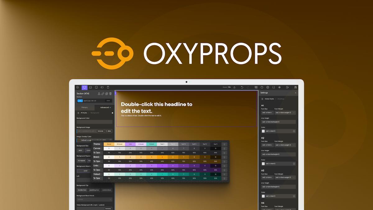 OxyProps – The Ultimate Page Builder Companion