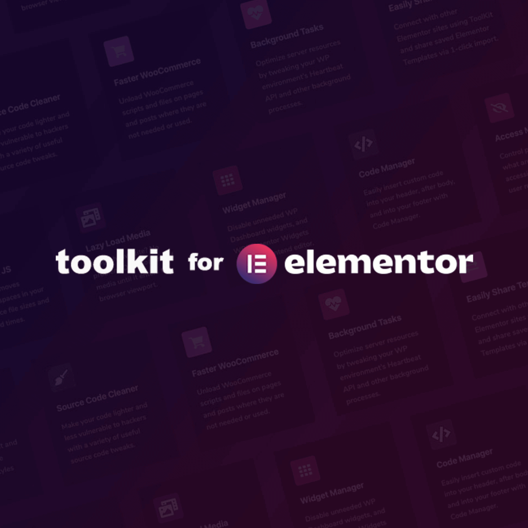 ToolKit For Elementor – Build Faster Elementor Sites with ToolKit