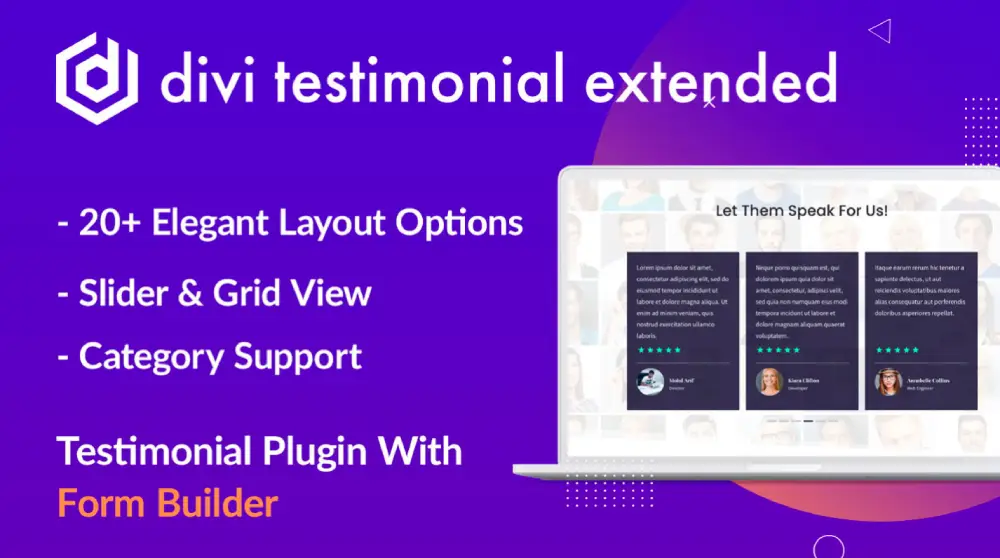 Divi Extended | Divi Testimonial Extended