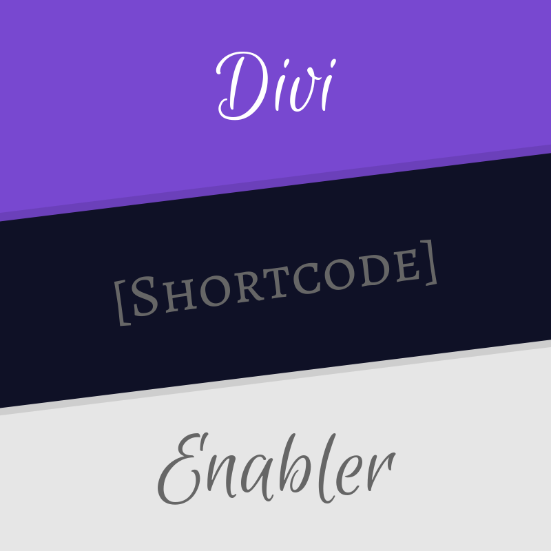 Divi Booster | Divi Shortcode Enabler