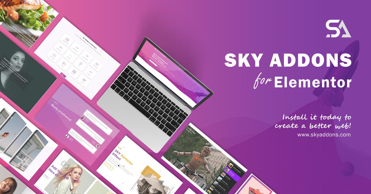 Sky Addons – for Elementor Page Builder WordPress Plugin