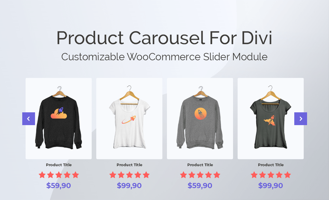 WP Zone | Product Carousel for Divi and WooCommerce + Demos