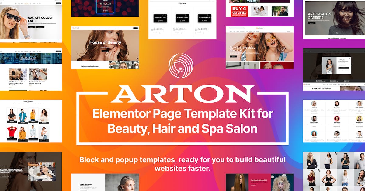 Arton – Beauty & Spa Salon Template Kit