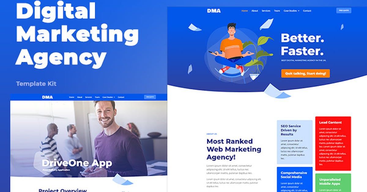 DMA – Digital Marketing Agency Template Kit