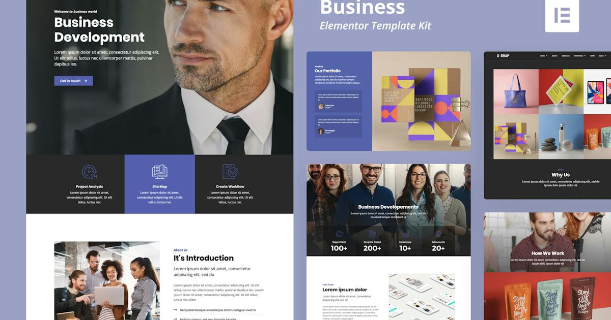 Erup – Business Template Kit