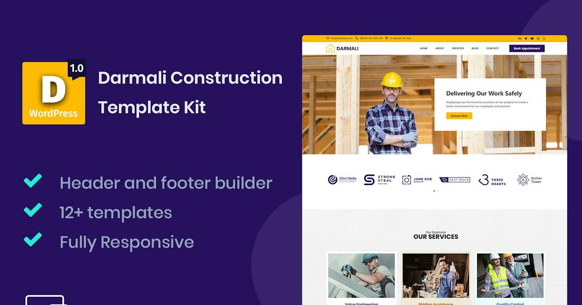Darmali – Construction Template Kit