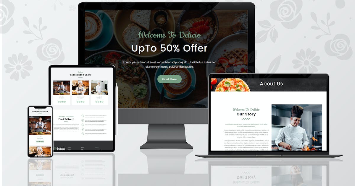 Delicio – Restaurant WordPress Template Kit