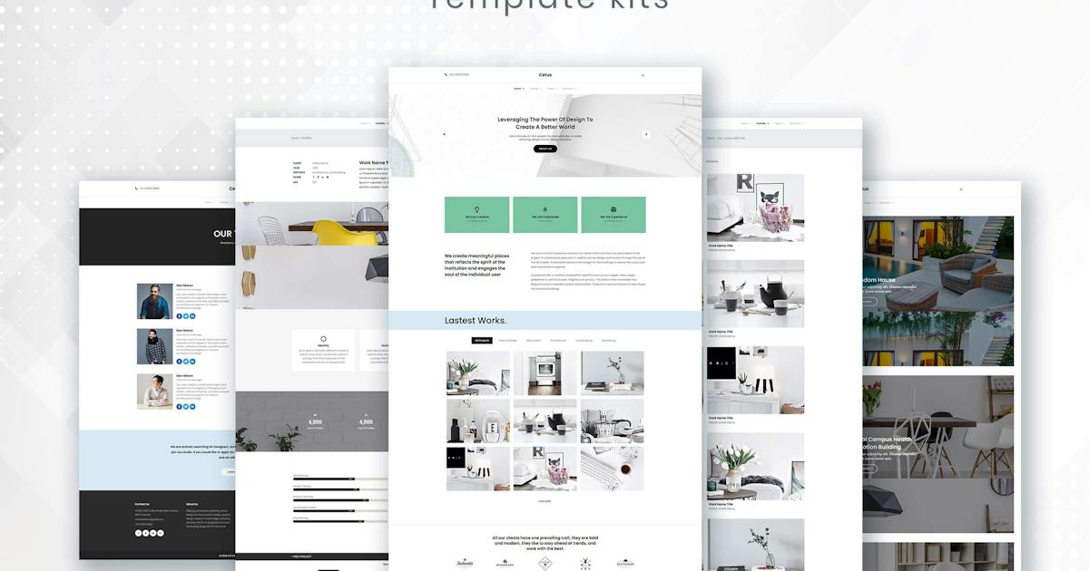 CETUS – Creative Portfolio Elementor Template Kit