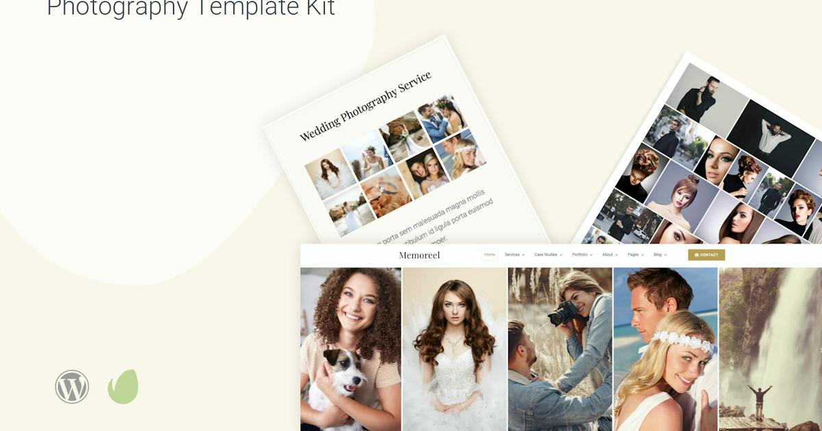 Memoreel – Photography Template Kit