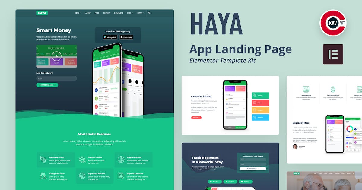Haya – App Template Kit