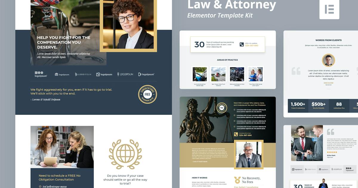Mig – Law & Attorney Template Kit