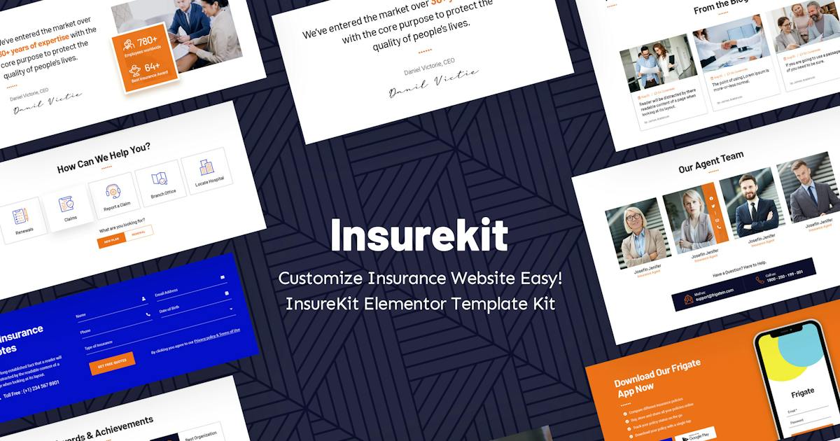 InsureKit – Insurance Template Kits