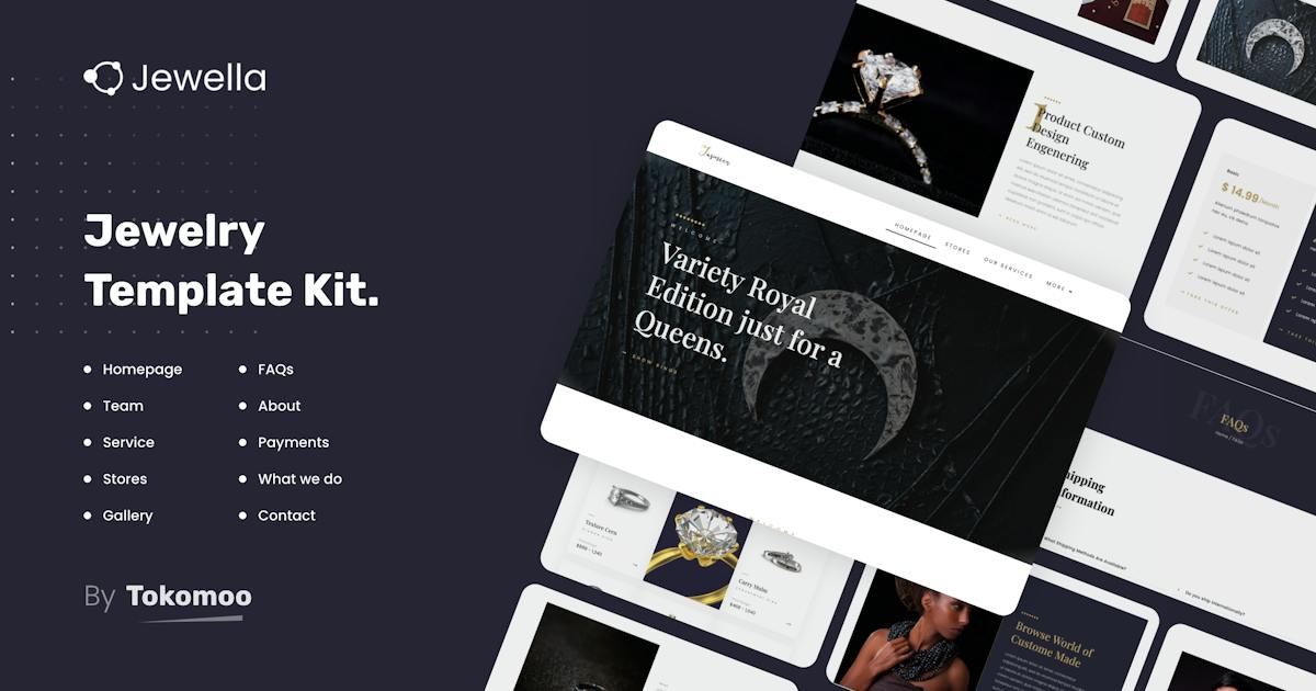 Jewella – Jewelry Store Elementor Template Kit